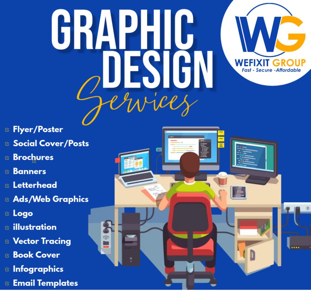graphic design services by wefixit group technology